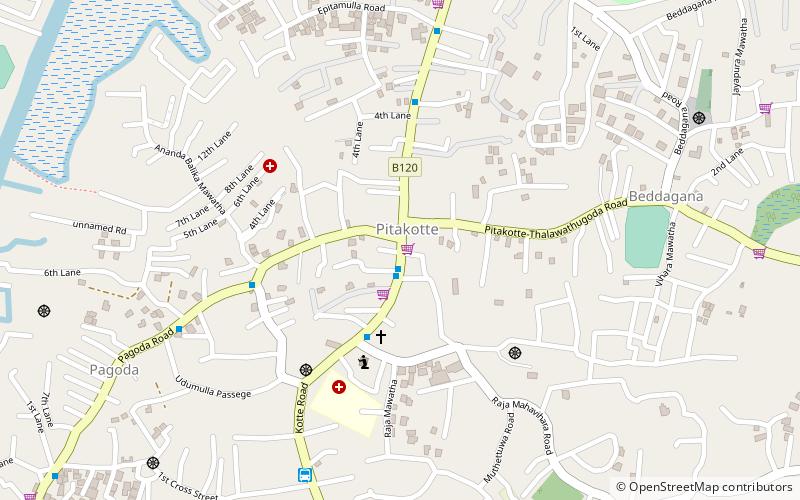 Pita Kotte Gal Ambalama location map