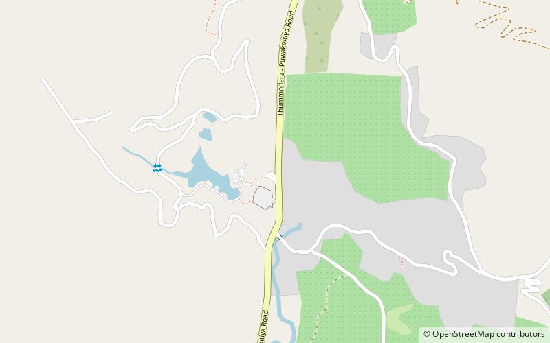 Seethawaka Wet Zone Botanical Garden location map