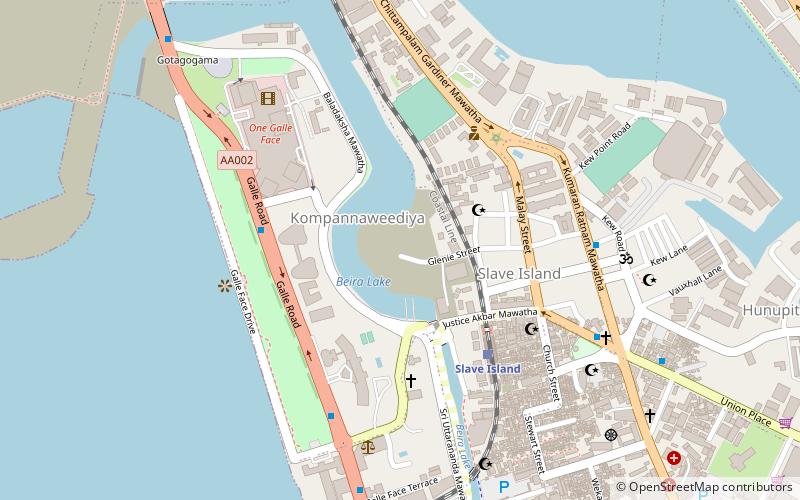 Cinnamon Life Colombo location map