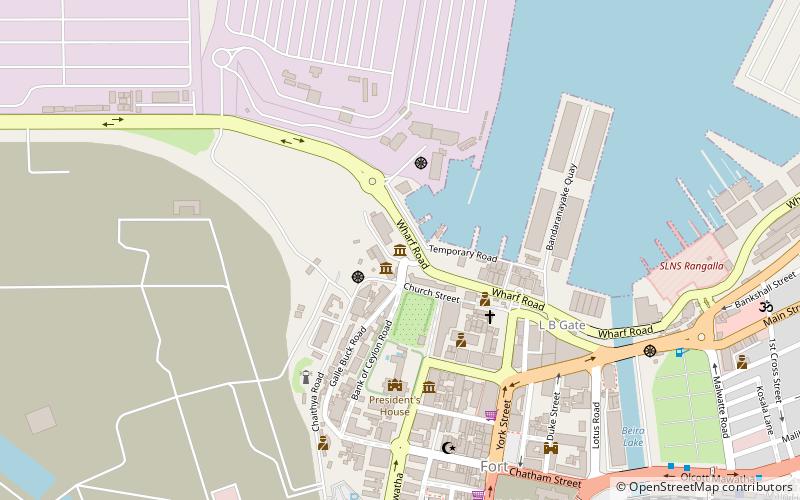 Colombo Port Maritime Museum location map