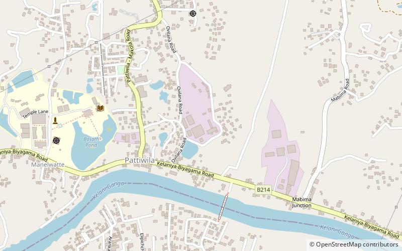 Biyagama Water Treatment Plant location map