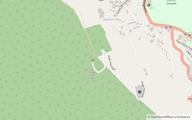 one tree hill nuwara eliya location map