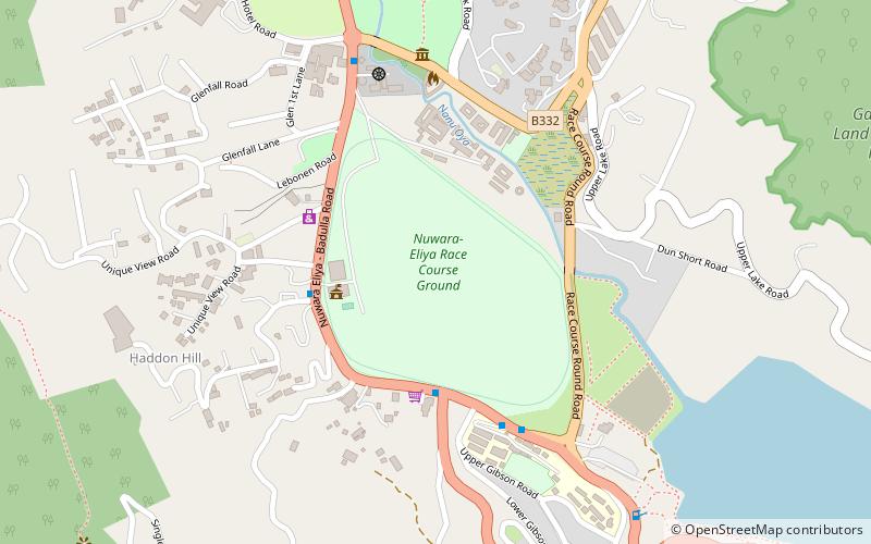 Nuwara Eliya Racecourse location map