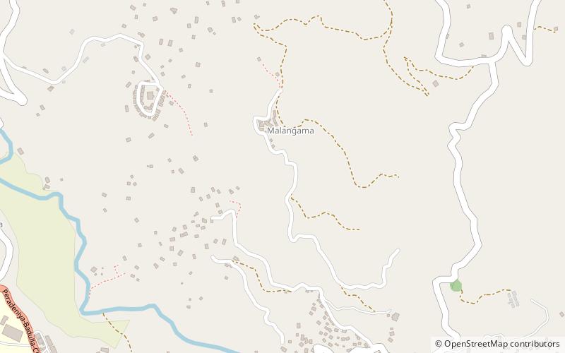 Badulla Divisional Secretariat location map