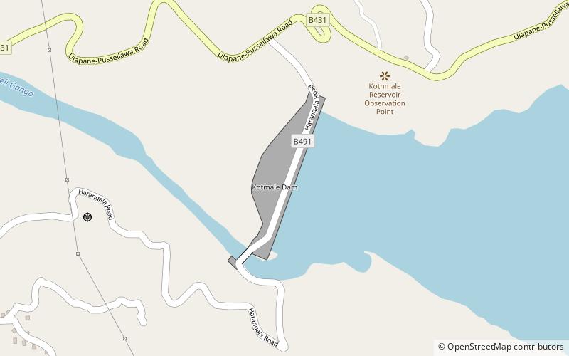 Kadadora Vihara location map