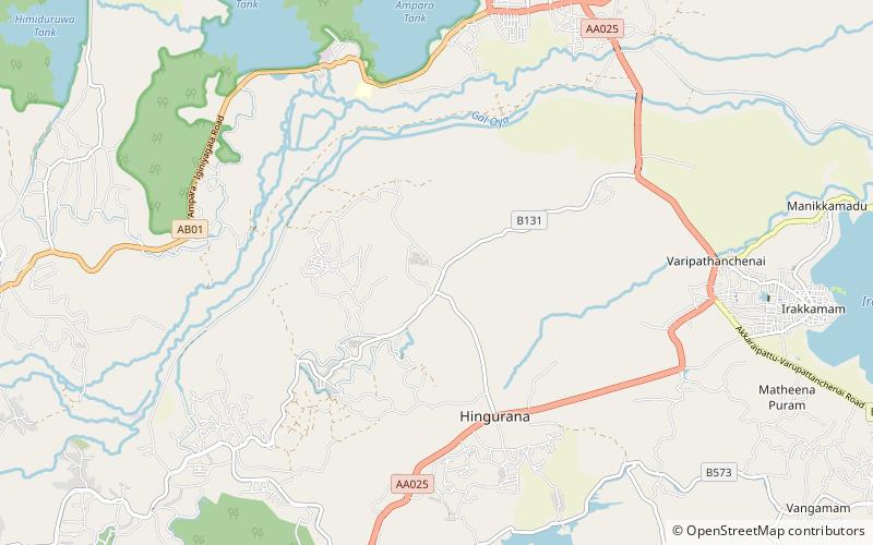 Muwangala Raja Maha Vihara location map