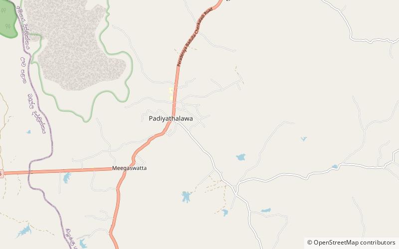 Padiyadora Raja Maha Vihara location map