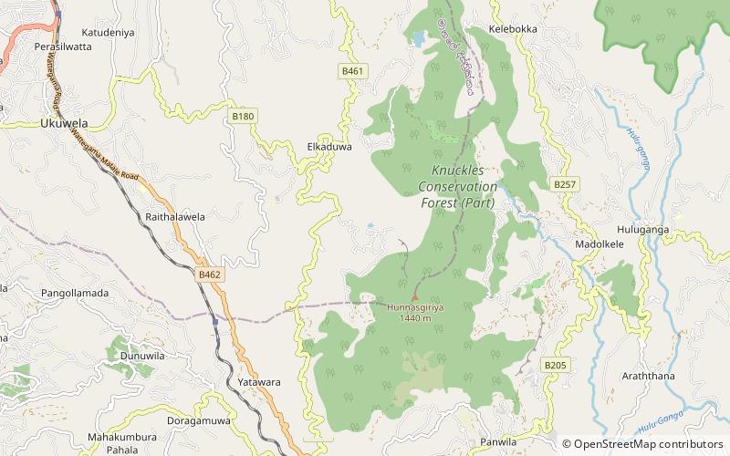 Hunnas Falls location map