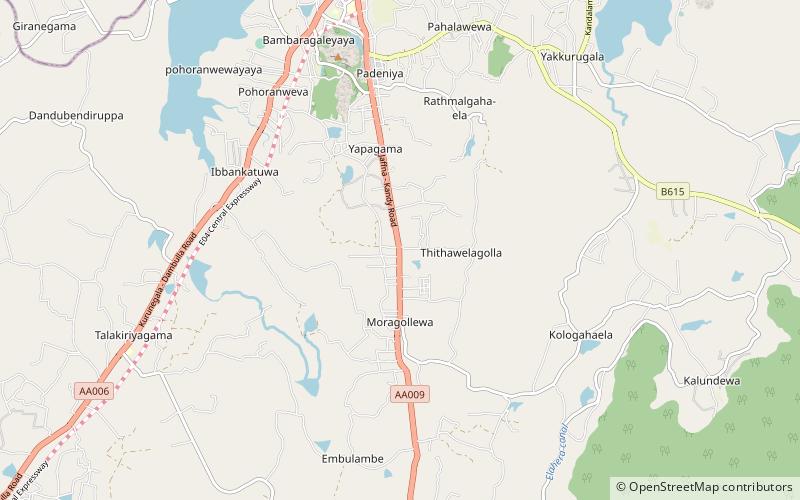 sri anandarama viharaya dambulla location map