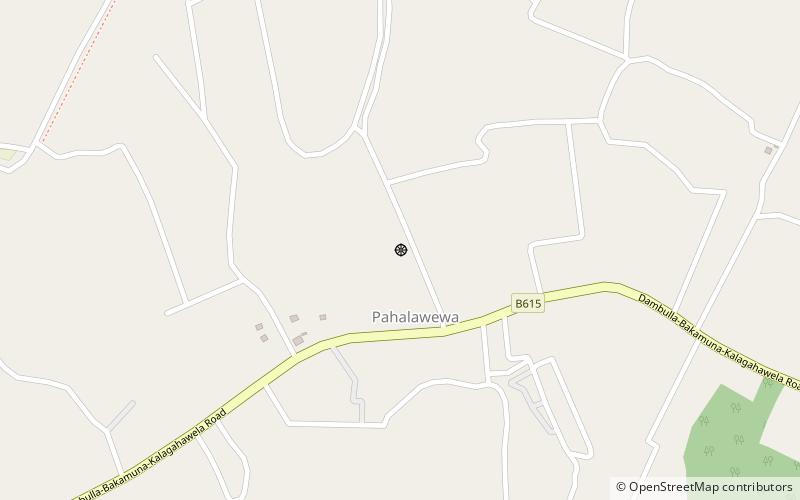 sri bodhirukkaramaya dambulla location map