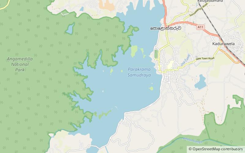 Parakrama Samudra location map