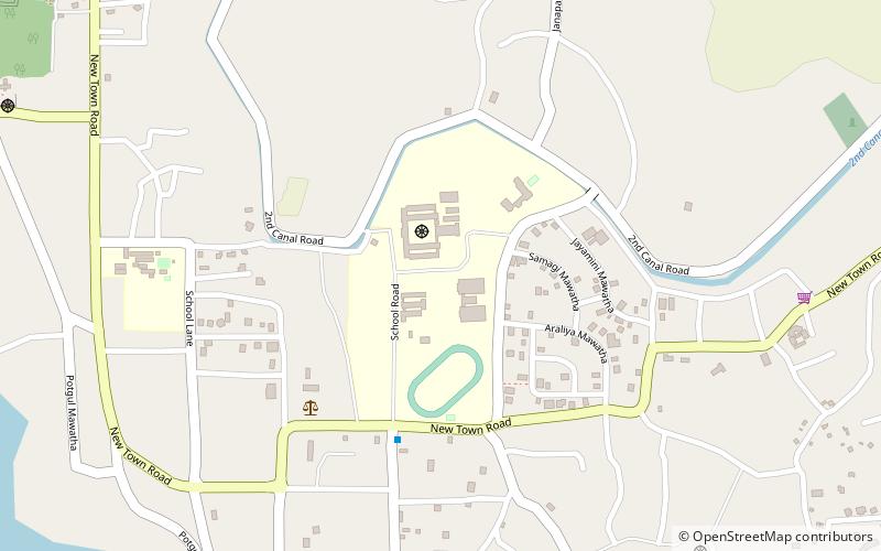 Royal Central College location map