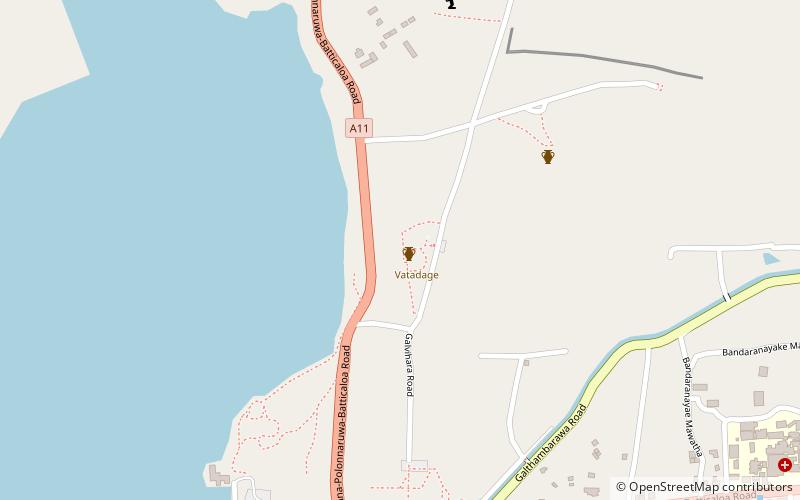 Nissanka Latha Mandapaya location map