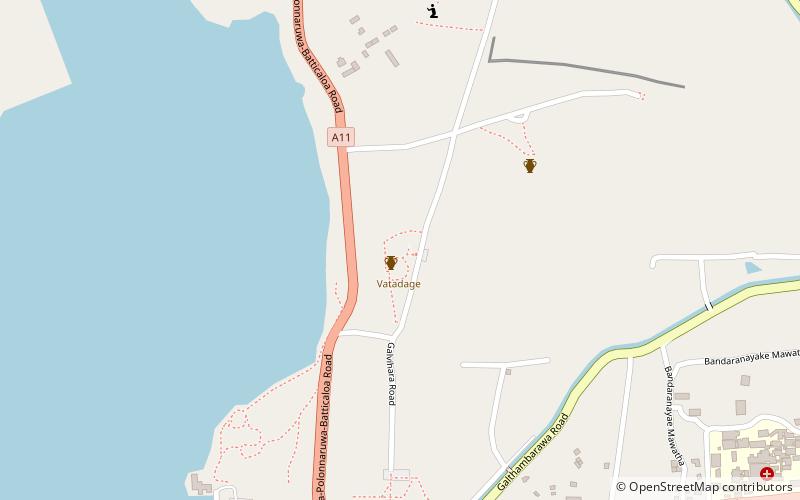 Hatadage location map