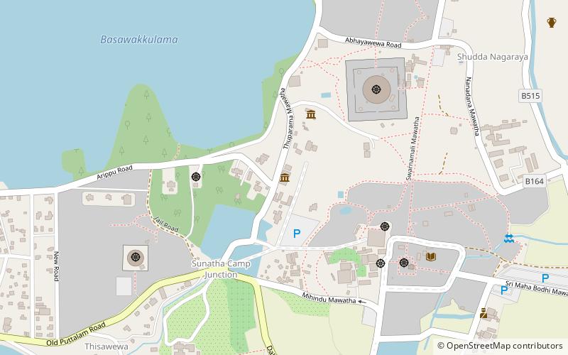 Anuradhapura Museum location map