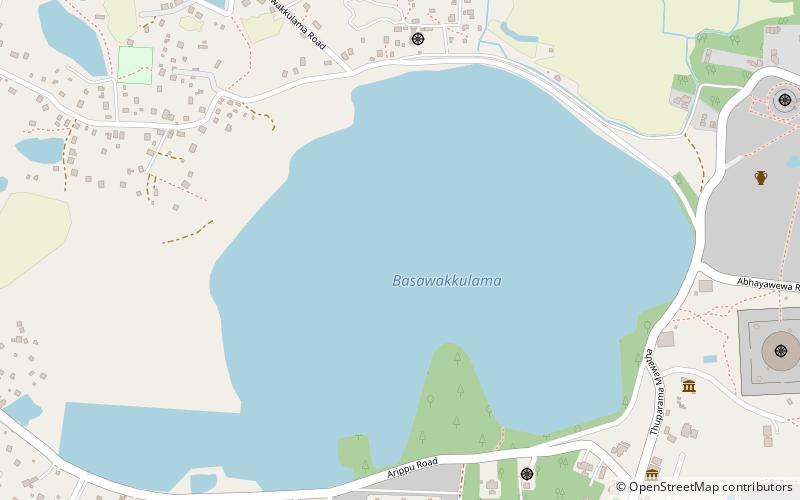 Abhayavapi location map