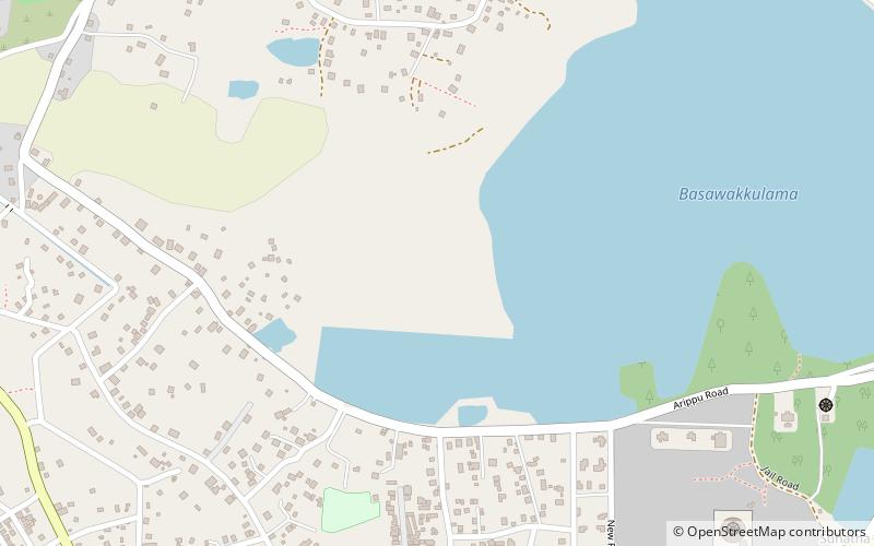 Tissa Wewa location map