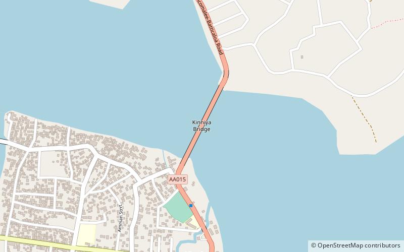 Kinniya Bridge location map