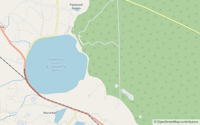 Distrito de Mannar location map