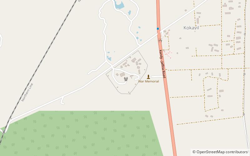 Kokavil transmission tower location map