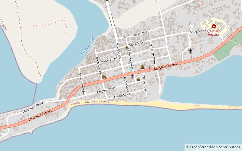 Harper location map