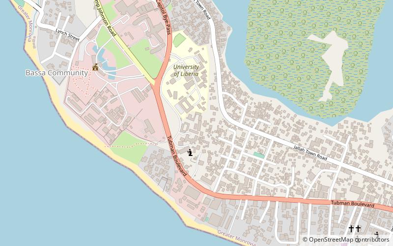 stella maris polytechnic monrovia location map