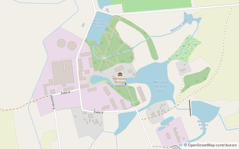 astrioji kirsna manor location map