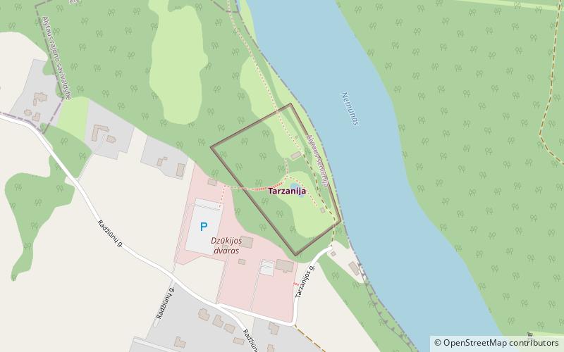 tarzanija alytus location map