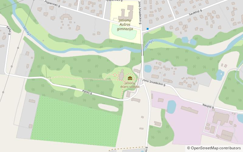Jašiūnų dvaro sodyba location map