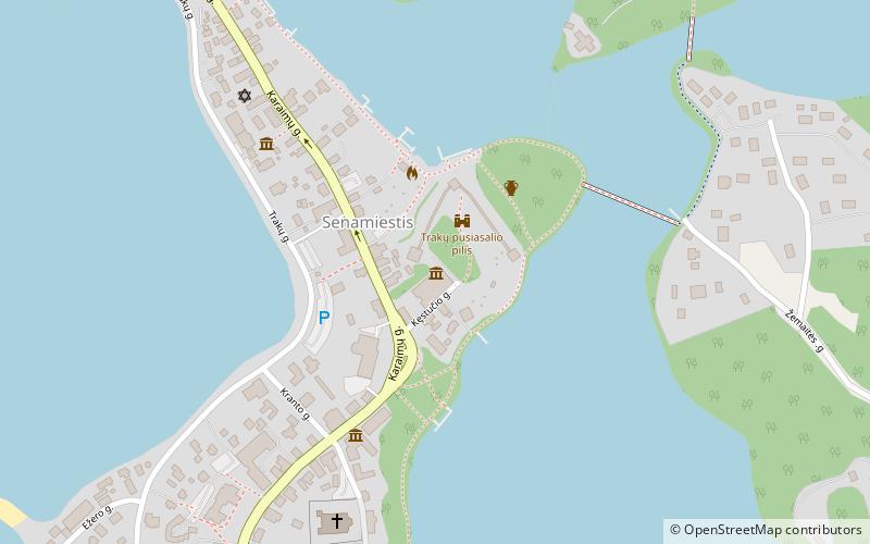 sakralinio meno ekspozicija trakai location map