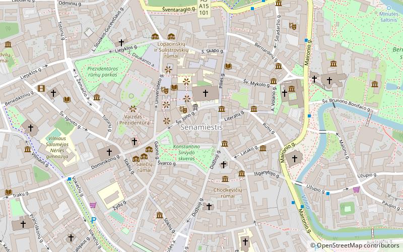 Altstadt Vilnius location map