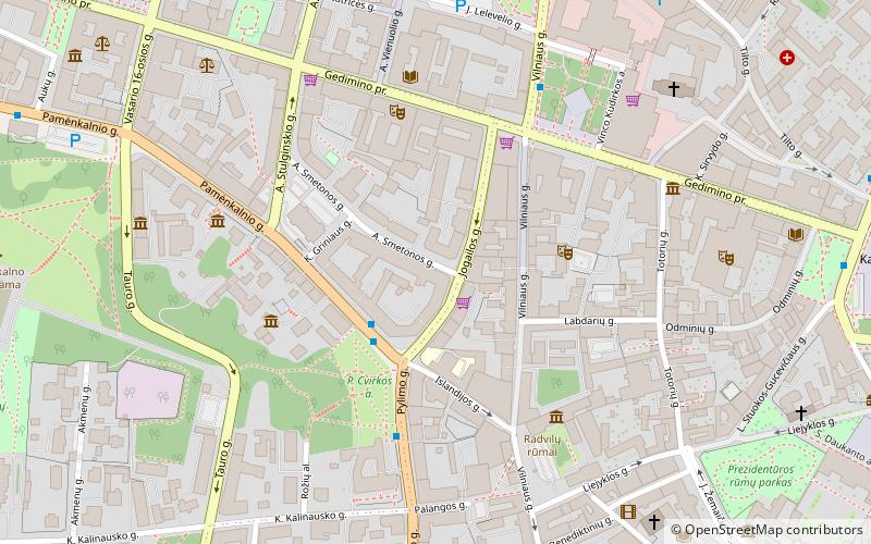 Vilnius City Opera location map