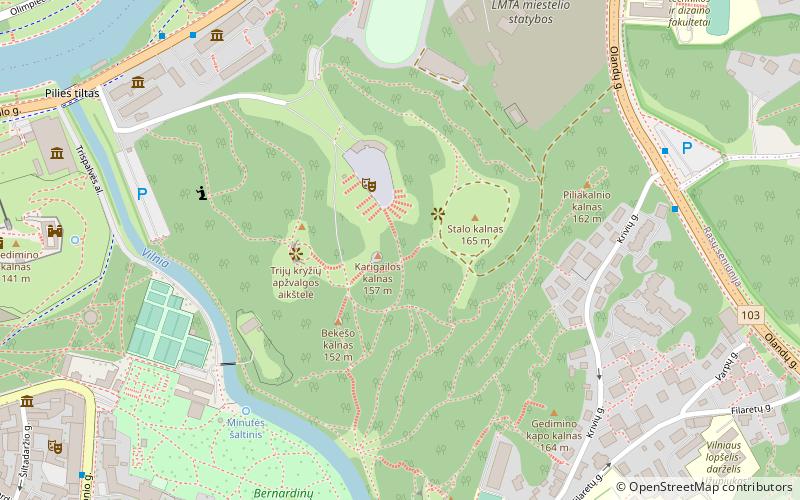 Kalnai Park location map