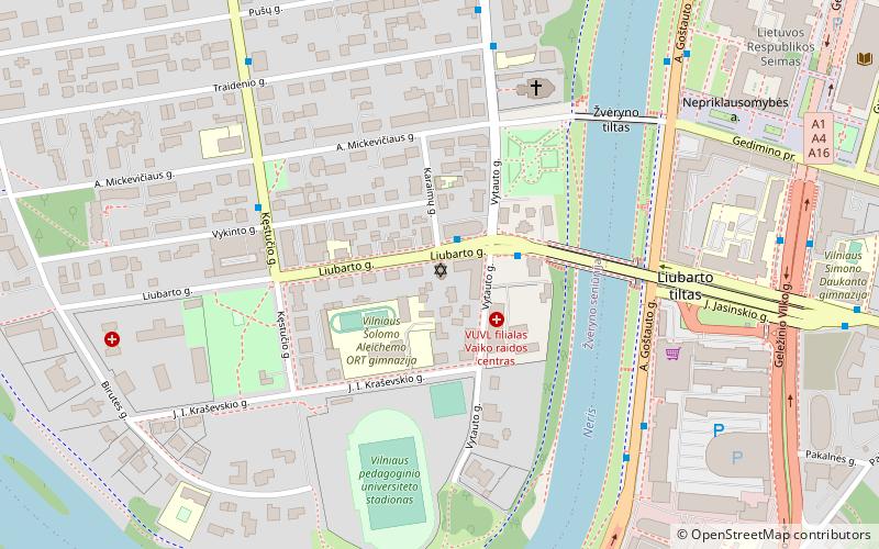 Vilniaus kenesa location map