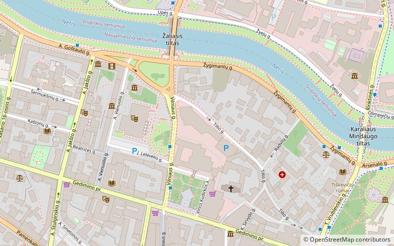 Vilniaus Kongresų rūmai location map