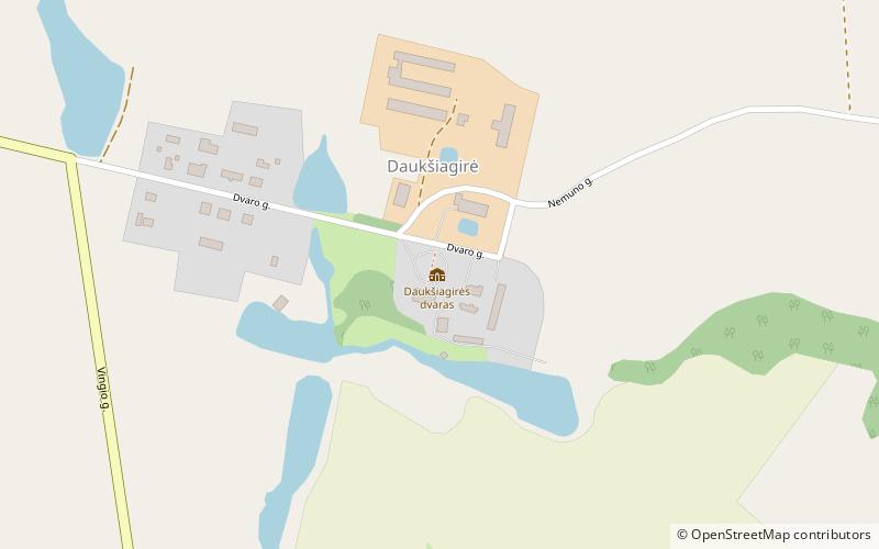 Daukšiagirė Manor location map