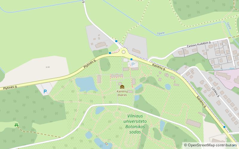 Botanical Garden of Vilnius University location map