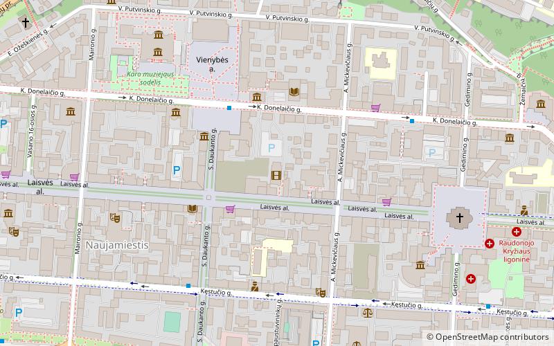 Romuva Cinema location map