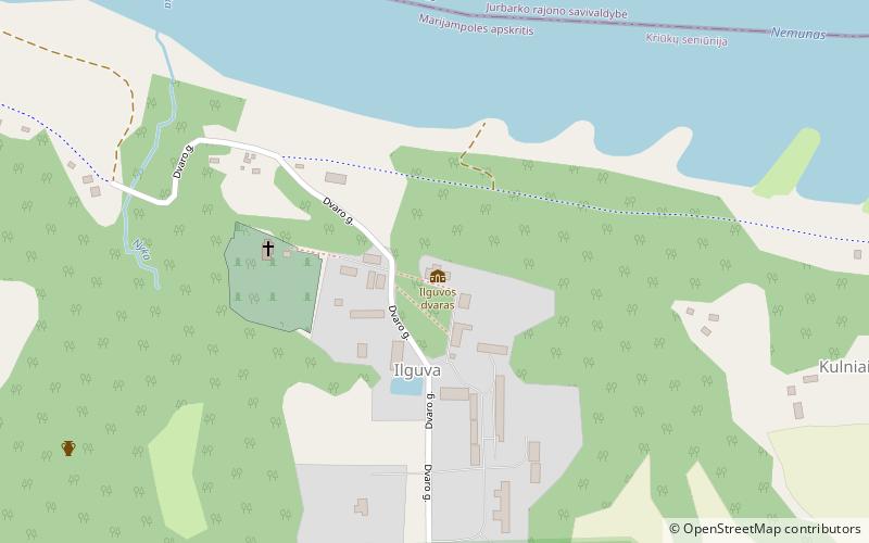 Ilguva Manor location map