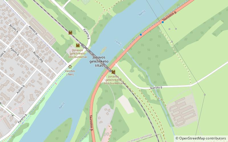 Eisenbahnbrückenbunker Jonava location map