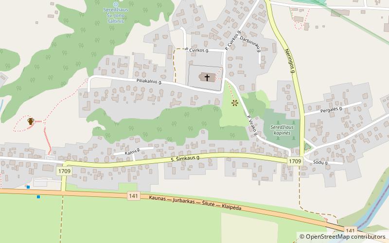 Średniki location map
