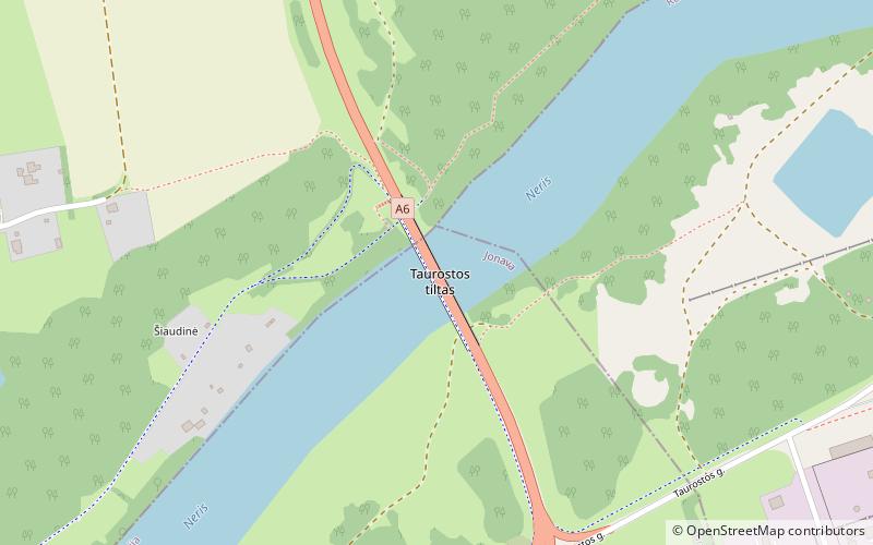 Taurosta Bridge location map