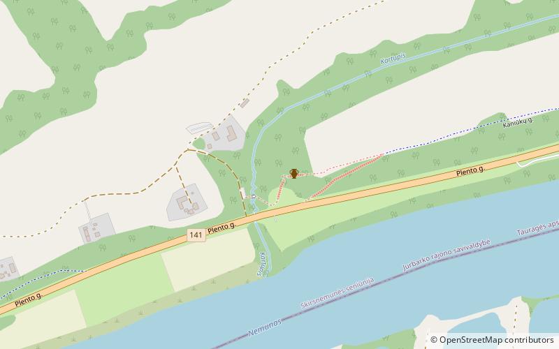 Bisenė location map