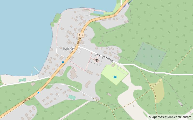Palūšės Šv. Juozapo bažnyčia location map