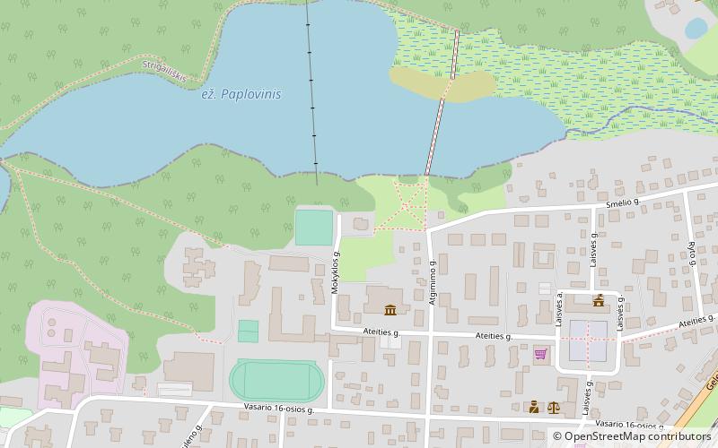 Žuvėdros pramogų parkas location map