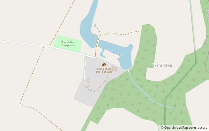 skaraitiske manor location map