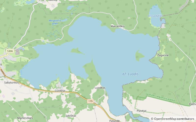 Łodzie location map