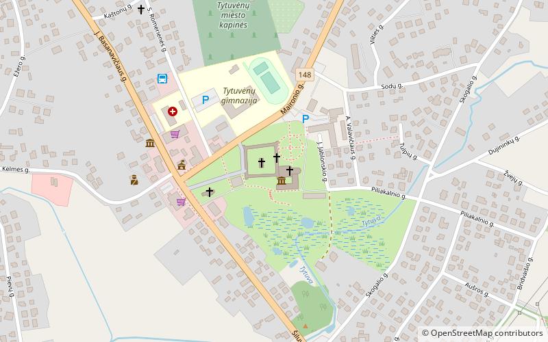 Tytuvėnų bernardinų vienuolynas location map