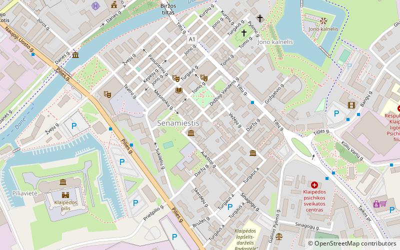 mazosios lietuvos istorijos muziejus klaipeda location map