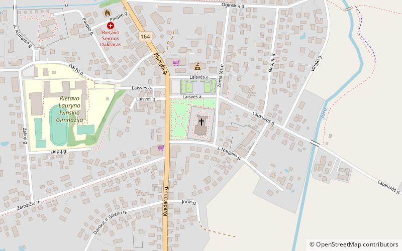 Rietavo Šv. arkangelo Mykolo bažnyčia location map